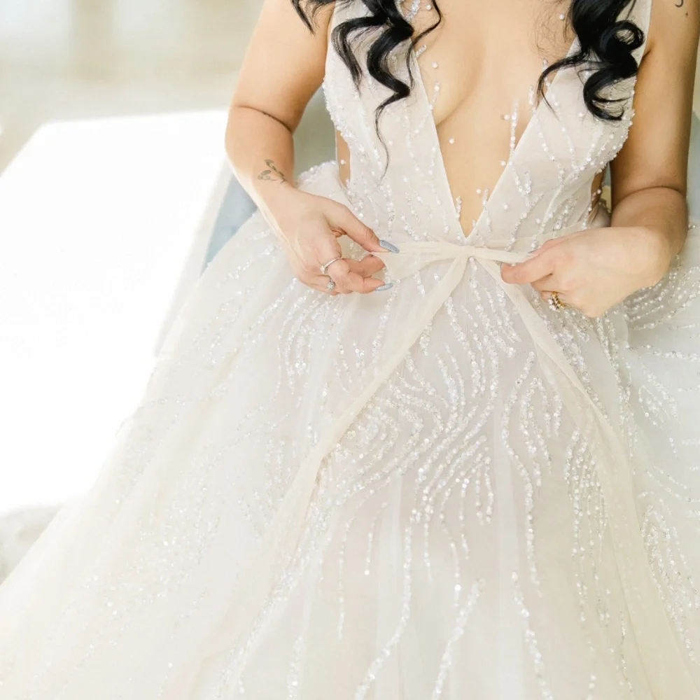 Couture wedding dress - Picture 3 of 4